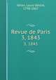 Revue de Paris. 3, 1843, 