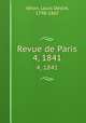 Revue de Paris. 4, 1841, 