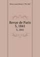 Revue de Paris. 3, 1841, 