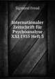 Internationaler Zeitschrift fr Psychoanalyse XXI 1935 Heft 3, Sigmund Freud 