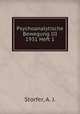Psychoanalytische Bewegung III 1931 Heft 1, Storfer, A. J. 