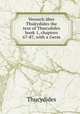 Versuch ber Thukydides the text of Thucydides book 1, chapters 67-87, with a Germ, Thucydides 