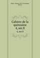 Cahiers de la quinzaine. 4, ser.8, 