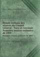 Procs-verbaux des sances du Conseil Gnral - Tarn-et-Garonne. Premire session ordinaire de 1899, 