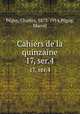 Cahiers de la quinzaine. 17, ser.4, 