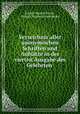 Verzeichnis aller anonymischen Schriften und Aufstze in der vierten Ausgabe des Gelehrten ., Johann Samuel Ersch , Georg Christoph Hamberger 