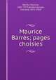 Maurice Barrs; pages choisies, 