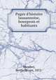 Pages d`histoire lausannoise, bourgeois et habitants, Muyden, Berthold van, 1852- 