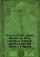 Inventaire analytique des chartes de la Collgiale de Saint-Pierre a Lige par douard Poncelet, 