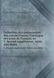 Collection des ordonnances des rois de France: Catalogue des actes de Franois Ier. 7, Second supplment; Actes non dats, 