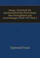 Imago. Zeitschrift fr psychoanalytische Psychologie ihre Grenzgebiete und Anwendungen XXIII 1937 Heft 3, Sigmund Freud 
