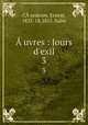 uvres : Jours d`exil. 3, 