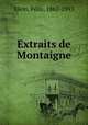 Extraits de Montaigne, 