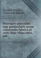 Vtrivsqve astrolabii tam partiovlaris qvam vniversalis fabrica et vsvs: Sine vllius retis, aut ., Gerhard Stempel , Adrianius Zeletius 