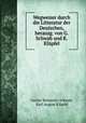 Wegweiser durch die Litteratur der Deutschen, herausg. von G. Schwab und K. Klpfel, 