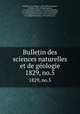 Bulletin des sciences naturelles et de gologie. 1829, no.5, 