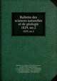 Bulletin des sciences naturelles et de gologie. 1829, no.2, 