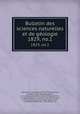 Bulletin des sciences naturelles et de gologie. 1829, no.1, 