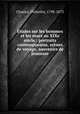 tudes sur les hommes et les murs au XIXe sicle : portraits contemporains, scnes de voyage, souvenirs de jeunesse, 