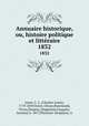 Annuaire historique, ou, histoire politique et littraire. 1832, 