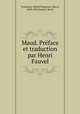 Maud. Prface et traduction par Henri Fauvel, Tennyson, Alfred Tennyson, Baron, 1809-1892,Fauvel, Henri 