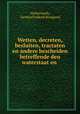 Wetten, decreten, besluiten, tractaten en andere bescheiden betreffende den waterstaat en ., Netherlands, Jacobus Frederik Boogaard 