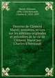 Oeuvres de Clment Marot; annotes, revues sur les ditions originales et prcdes de la vie de Clment Marot par Charles d`Hricault, 
