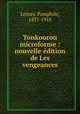 Tonkourou microforme : nouvelle dition de Les vengeances, Lemay, Pamphile, 1837-1918 