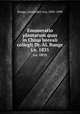 Enumeratio plantarum quas in China boreali collegit Dr. Al. Bunge. i.e. 1835, Bunge, Alexander von, 1803-1890 