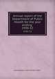 Annual report of the Department of Public Health for the year ending .. 1930-32, Massachusetts. Dept. of Public Health 
