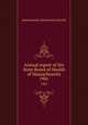 Annual report of the State Board of Health of Massachusetts. 1901, Massachusetts. State Board of Health 
