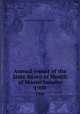 Annual report of the State Board of Health of Massachusetts. 1900, Massachusetts. State Board of Health 