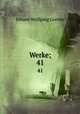 Werke;. 41, Johann Wolfgang Goethe 