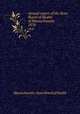 Annual report of the State Board of Health of Massachusetts. 1878, Massachusetts. State Board of Health 