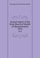 Annual report of the State Board of Health of Massachusetts. 1876, Massachusetts. State Board of Health 