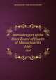 Annual report of the State Board of Health of Massachusetts. 1869, Massachusetts. State Board of Health 