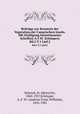 Beitrge zur Kenntnis der Vegetation der Canarischen Inseln. Mit Einfgung hinterlassener Schriften A.F.W. Schimpers. Bd.2 T.1 Lief.2, Schenck, H. (Heinrich), 1860-1927,Schimper, A. F. W. (Andreas Franz Wilhelm), 1856-1901 