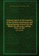 Annual report of the trustees of the Perkins Institution and Massachusetts School for the Blind, for the year ending . 1912-23 INC, Perkins Institution and Massachusetts School for the Blind 