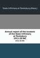 Annual report of the trustees of the State Infirmary at Tewksbury. 1912-28 INC, State Infirmary at Tewksbury (Mass.) 