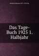 Das Tage-Buch 1925 1. Halbjahr, 