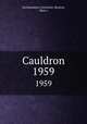 Cauldron. 1959, Northeastern University (Boston, Mass.) 