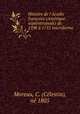 Histoire de l`Acadie franoise (Amrique septentrionale) de 1598 1755 microforme, 