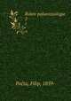 Rukov palaeozoologie. 2, 