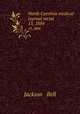 North Carolina medical journal serial. 13, 1884, Jackson & Bell 