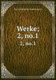Werke;. 2, no.1, Immermann Karl Leberecht 