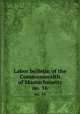 Labor bulletin of the Commonwealth of Massachusetts. no. 16, Massachusetts. Bureau of Statistics of Labor,Massachusetts. Bureau of Statistics of Labor. Massachusetts labor bulletin 