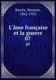 L`me franaise et la guerre. 07, 
