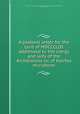 A pastoral letter for the Lent of MDCCCLIII addressed to the clergy and laity of the Archdiocess sic of Halifax microform, Catholic Church. Archdiocese of Halifax. Archbishop (1852-1858 : Walsh),Walsh, William, 1804-1858 
