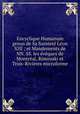 Encyclique Humanum genus de Sa Saintet Lon XIII ; et Mandements de NN. SS. les vques de Montral, Rimouski et Trois-Rivires microforme, 