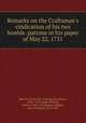 Remarks on the Craftsman`s vindication of his two honble. patrons in his paper of May 22, 1731, Hervey of Ickworth, John Hervey, Baron, 1696-1743,Arnall, William, 1699 or 1700-1736,Walpole, Robert, Earl of Orford, 1676-1745 